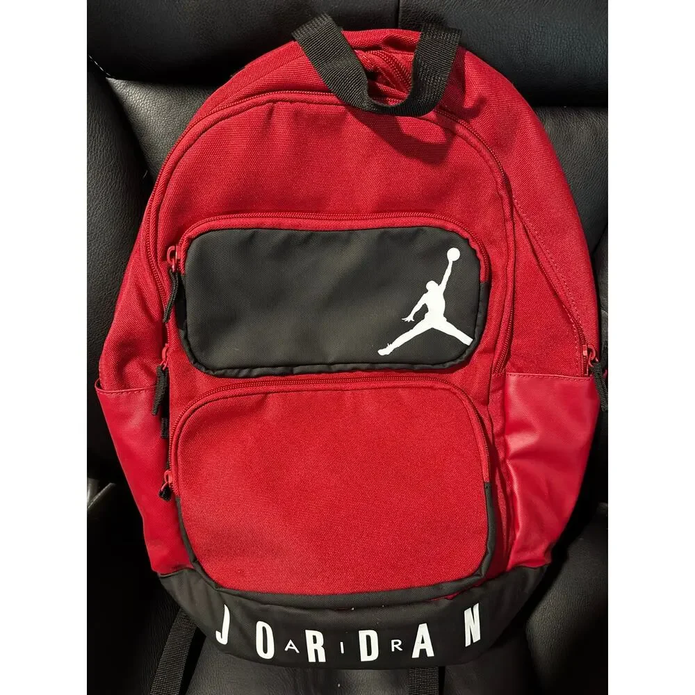 NWOT Jordan Essentials Backpack 28.75L (28L) – Red/Black – Style MA0923-H24